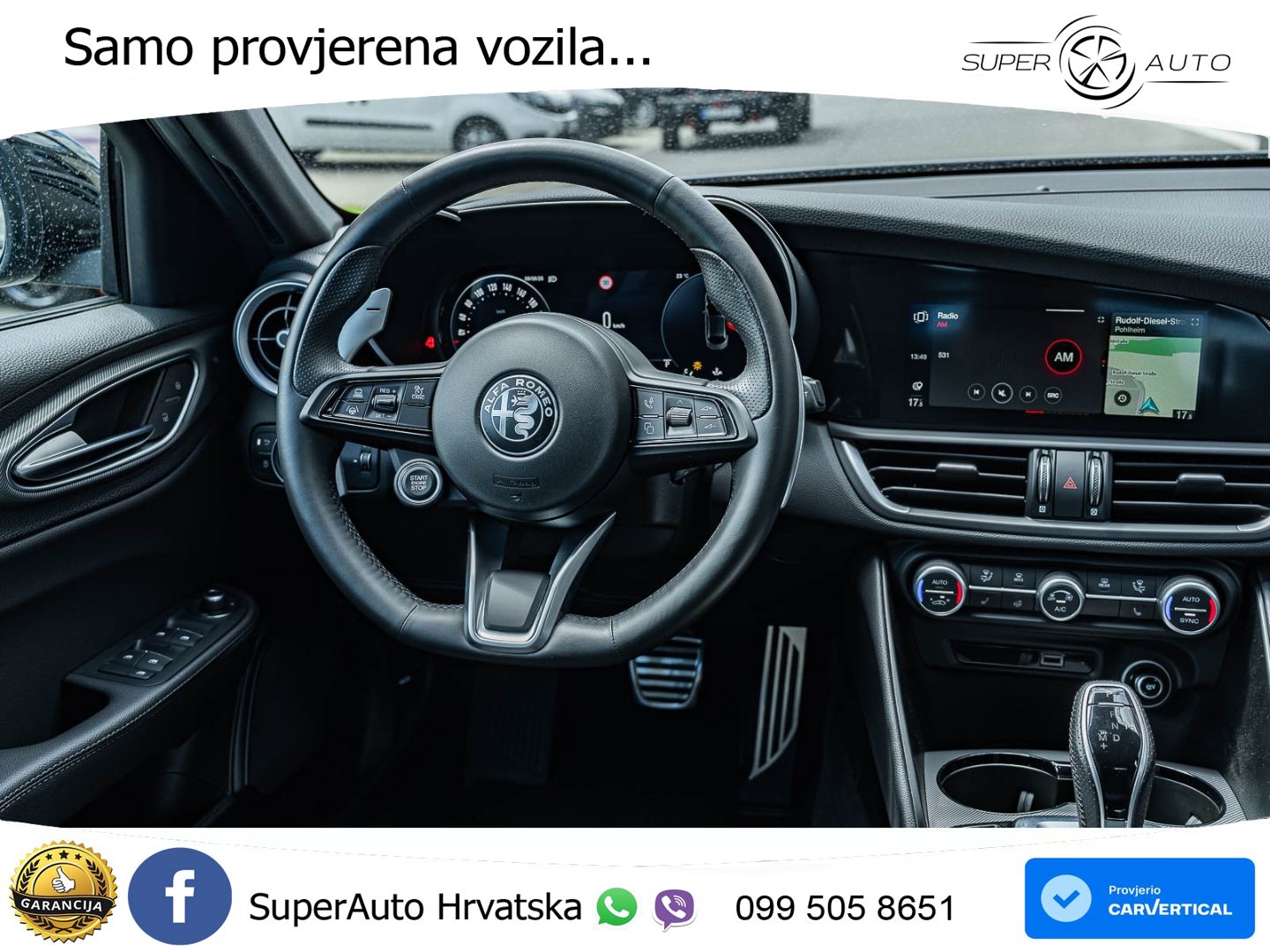 Alfa Romeo Giulia 2.0 Turbo (280 KS) AWD Automatic LED+GR SJED+ACC