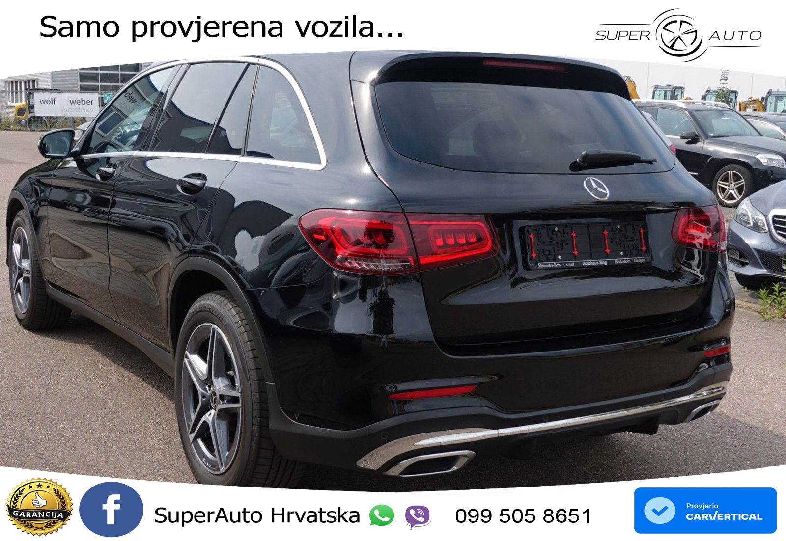 Mercedes GLC 220d (194 KS) 4MATIC G-TRONIC AMG LED+GR SJED+ACC