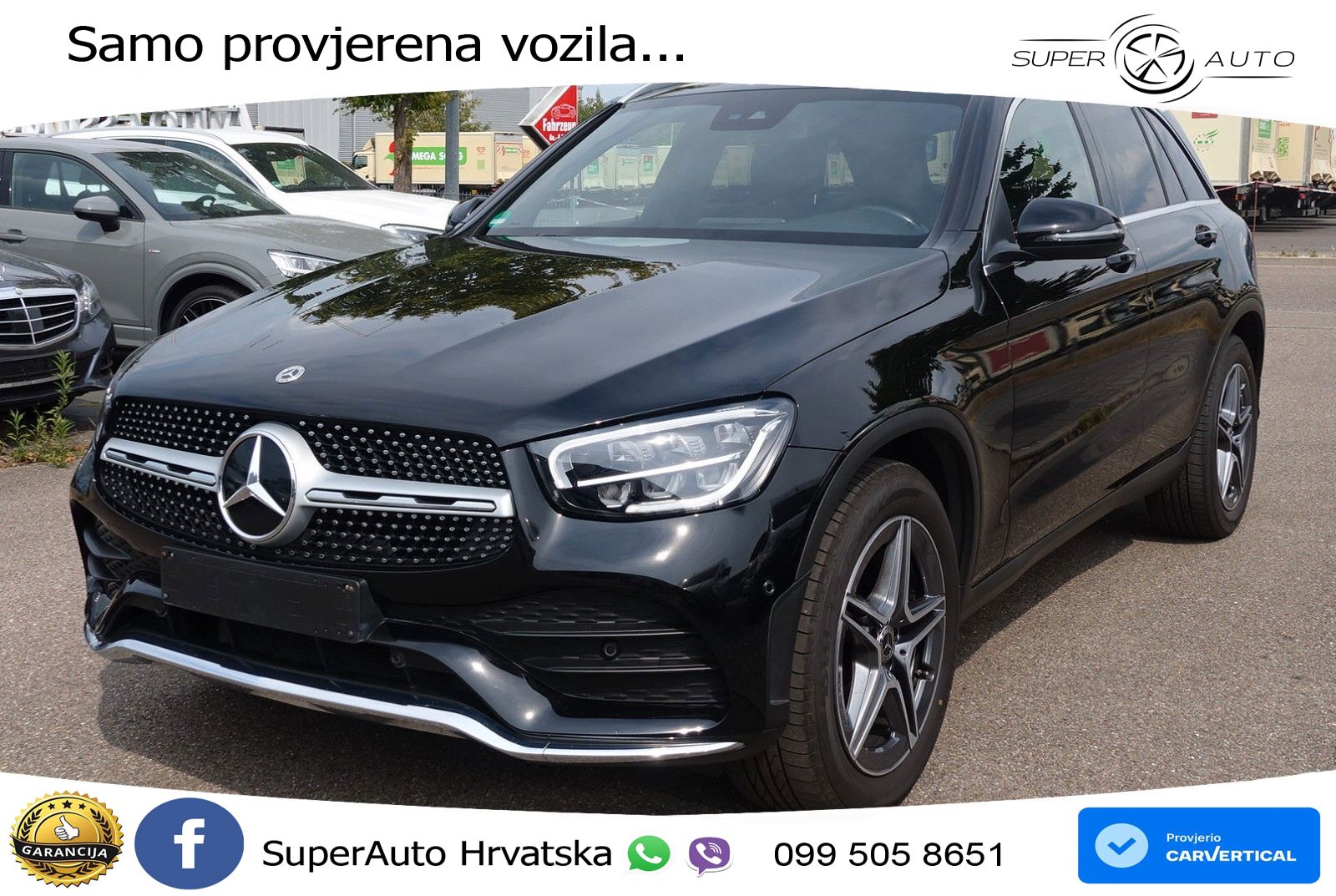 Mercedes GLC 220d (194 KS) 4MATIC G-TRONIC AMG LED+GR SJED+ACC