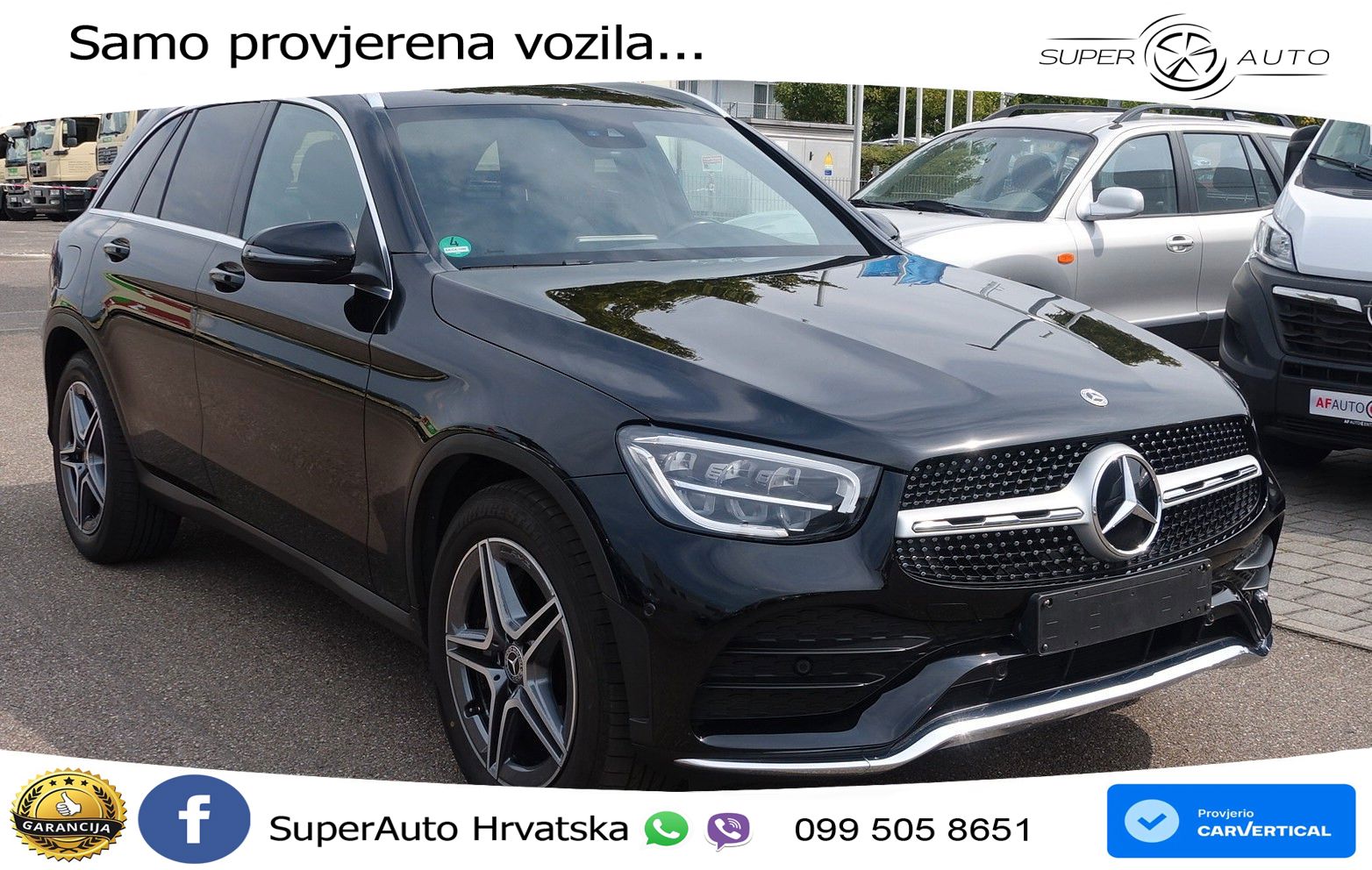 Mercedes GLC 220d (194 KS) 4MATIC G-TRONIC AMG LED+GR SJED+ACC