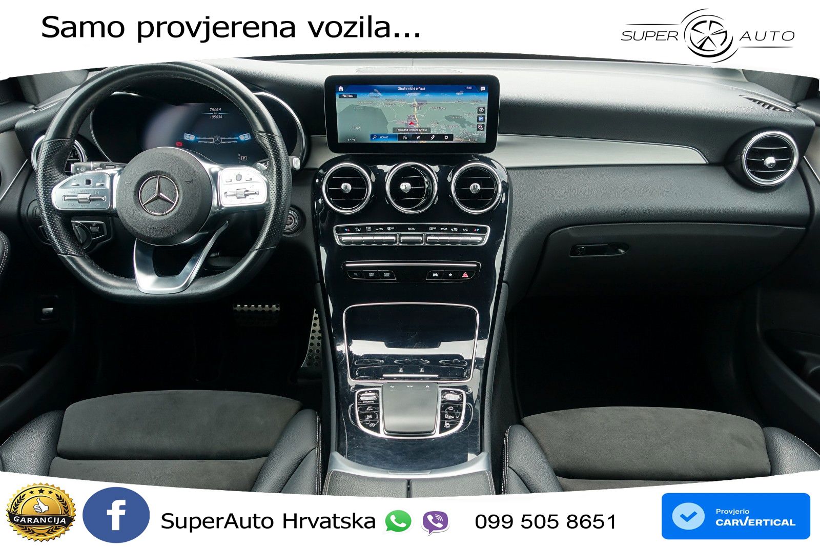 Mercedes GLC 220d (194 KS) 4MATIC G-TRONIC AMG LED+GR SJED+ACC
