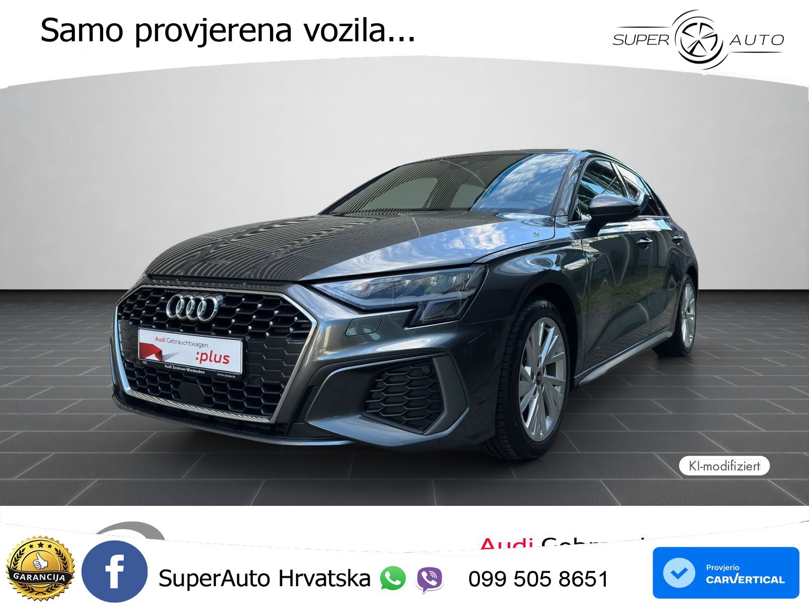 Audi A3 35 TDI (150 KS) S tronic S line LED+GR SJED+ACC