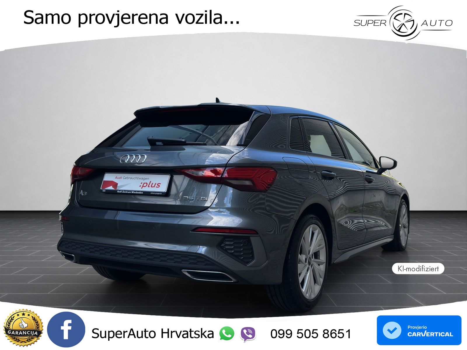 Audi A3 35 TDI (150 KS) S tronic S line LED+GR SJED+ACC