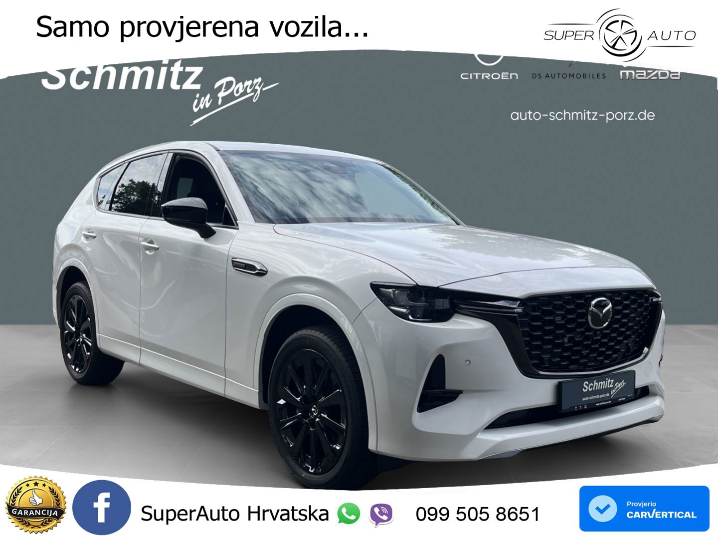 Mazda CX-60 3.3 e-Skyactiv D (254 KS) AWD Automatic MATRIX+GR SJED+KAM