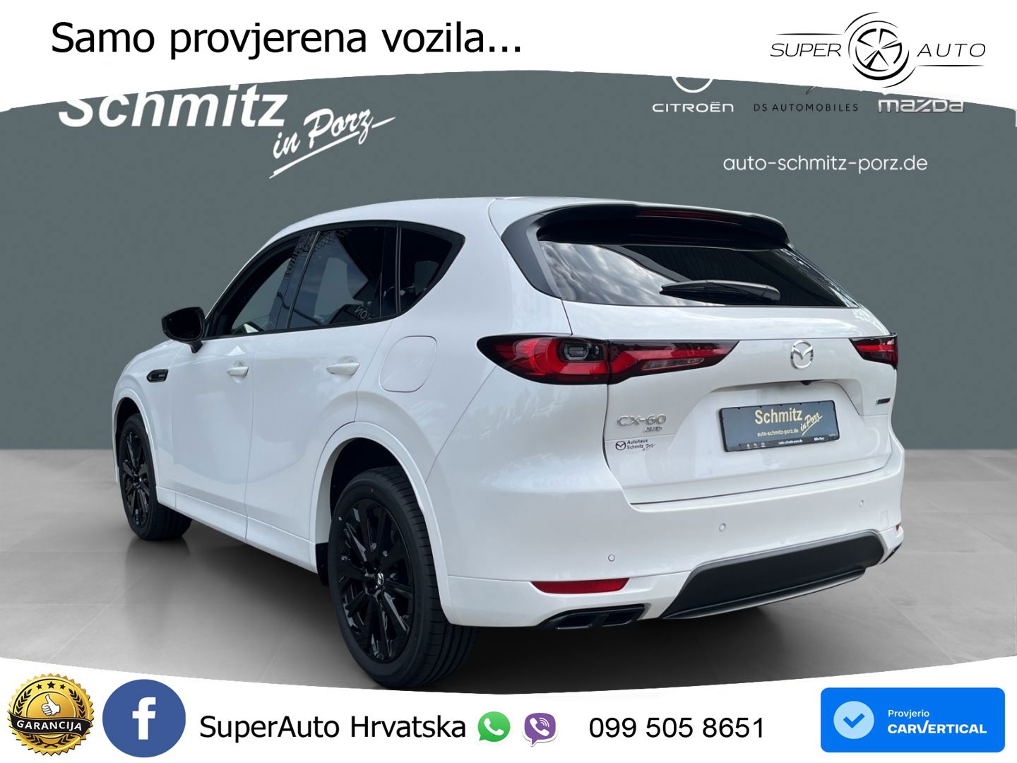Mazda CX-60 3.3 e-Skyactiv D (254 KS) AWD Automatic MATRIX+GR SJED+KAM