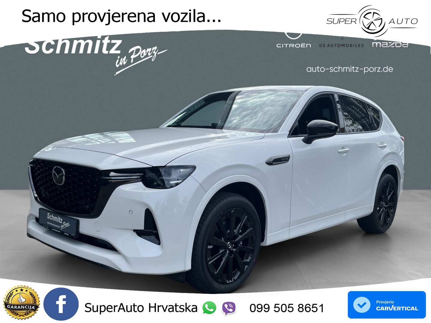 Mazda CX-60 3.3 e-Skyactiv D (254 KS) AWD Automatic MATRIX+GR SJED+KAM
