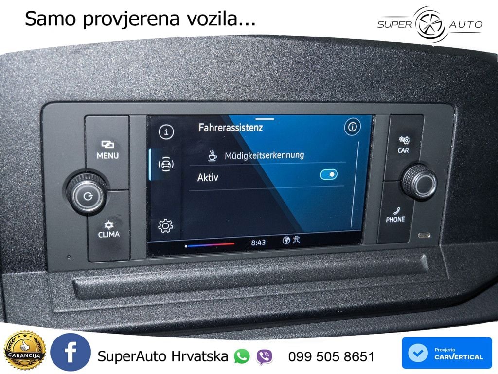 Volkswagen Caddy Cargo Maxi 2.0 TDI EcoProfi PDC Klima USB 102 KS