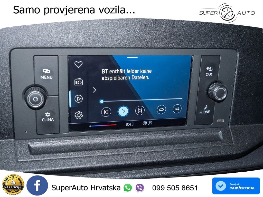 Volkswagen Caddy Cargo Maxi 2.0 TDI EcoProfi PDC Klima USB 102 KS