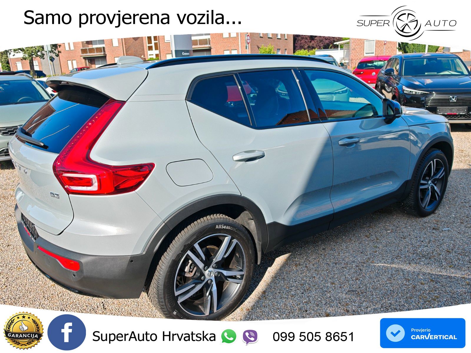 Volvo XC40 2.0 B3 163 KS Automatic LED+GR SJED+ACC