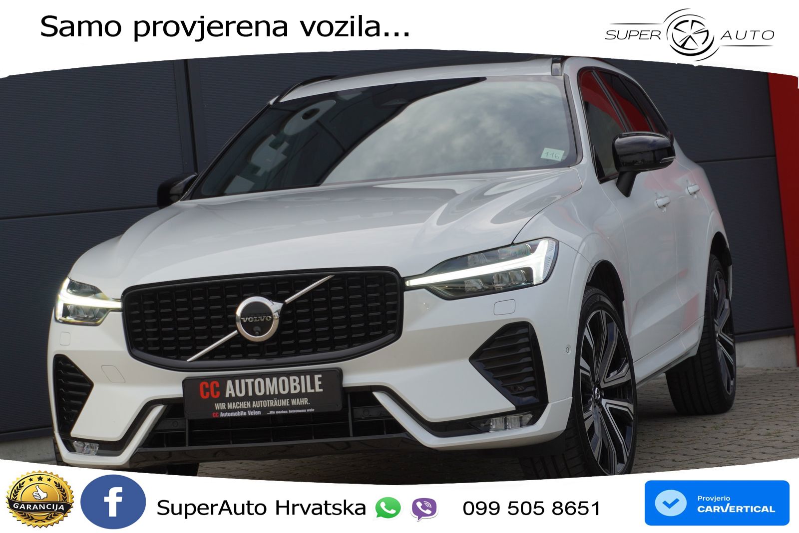 Volvo XC60 B4 Diesel AWD Geartronic LED+GR SJED+ACC