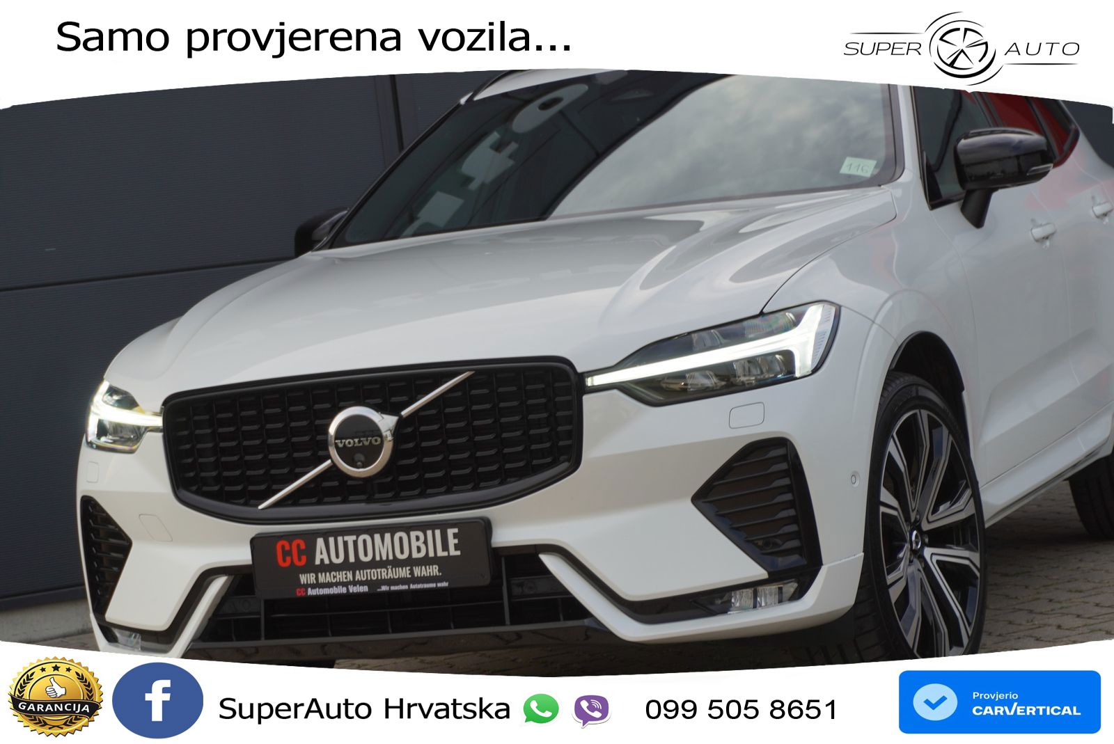 Volvo XC60 B4 Diesel AWD Geartronic LED+GR SJED+ACC