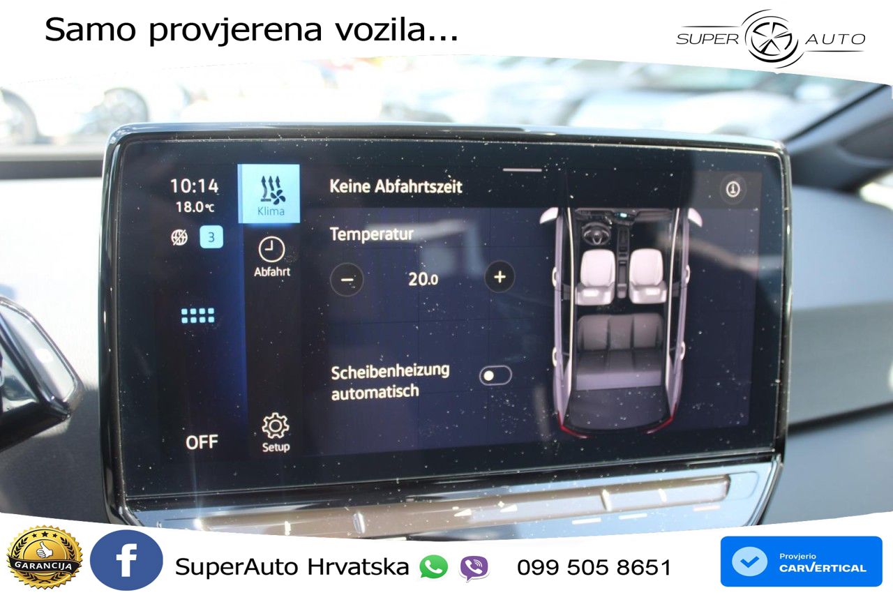 Volkswagen ID.3 Pro 62 kWh (204 KS) LED+GR SJED+ACC