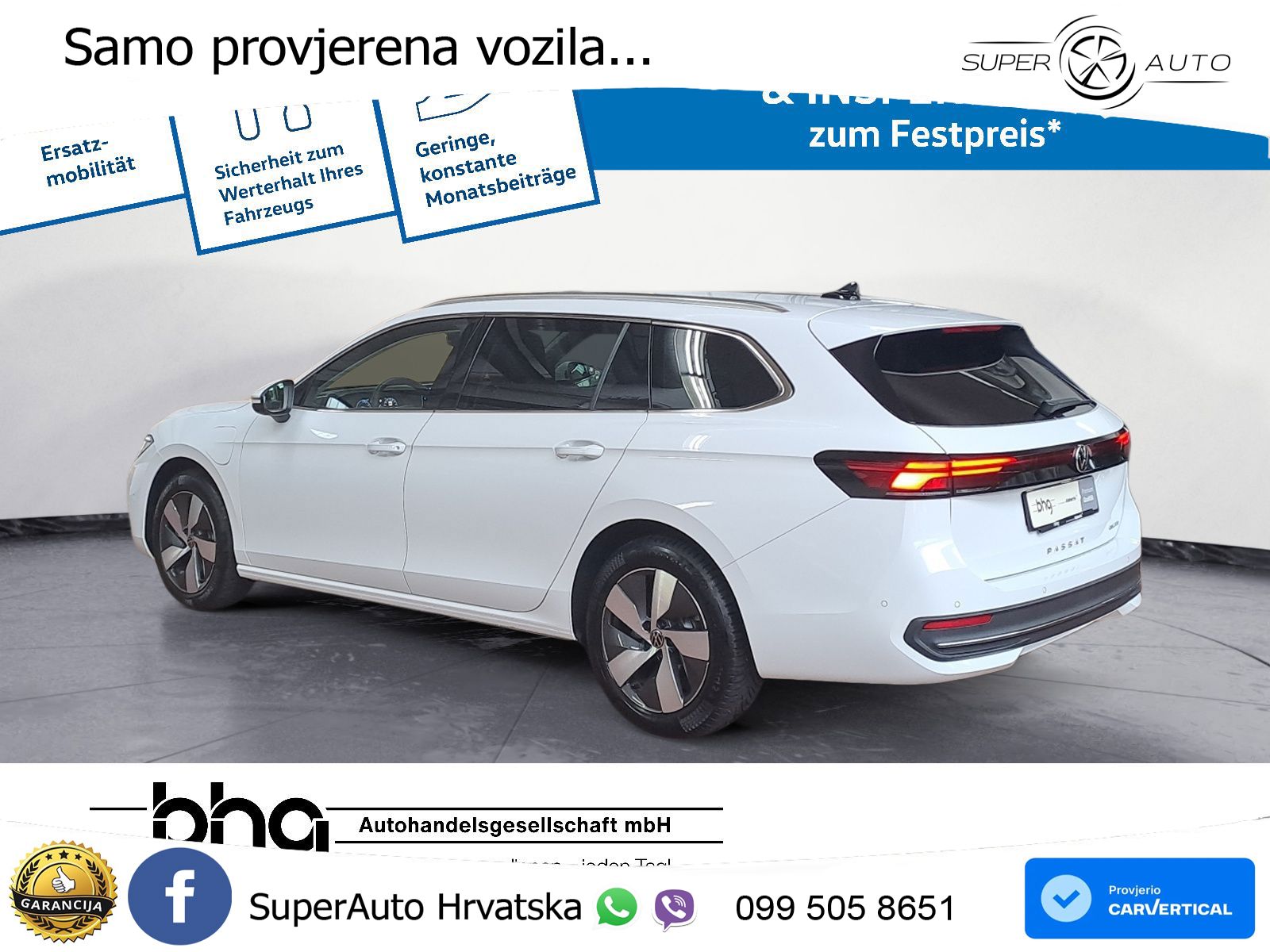 Volkswagen Passat Variant 1.5 TSI (204 KS) eHybrid DSG Business LED+GR SJED+ACC