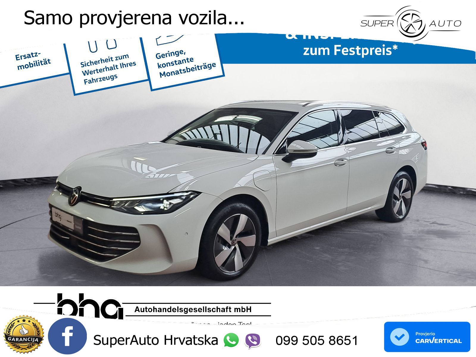 Volkswagen Passat Variant 1.5 TSI (204 KS) eHybrid DSG Business LED+GR SJED+ACC