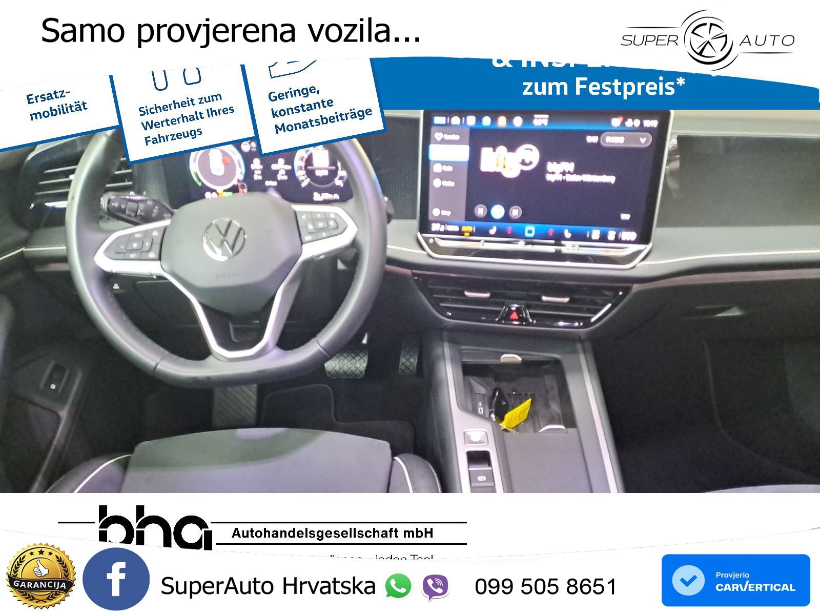 Volkswagen Passat Variant 1.5 TSI (204 KS) eHybrid DSG Business LED+GR SJED+ACC