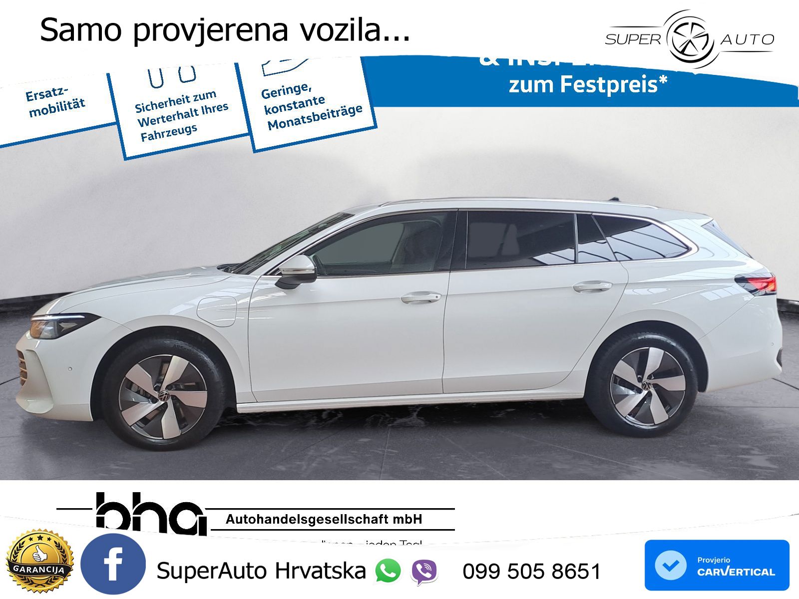 Volkswagen Passat Variant 1.5 TSI (204 KS) eHybrid DSG Business LED+GR SJED+ACC