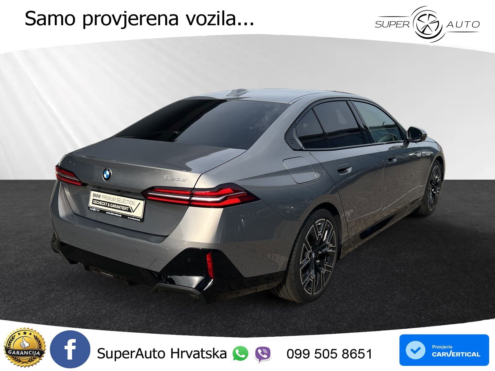 BMW 520d (197 KS) Steptronic M Sport LED+GR SJED+ACC