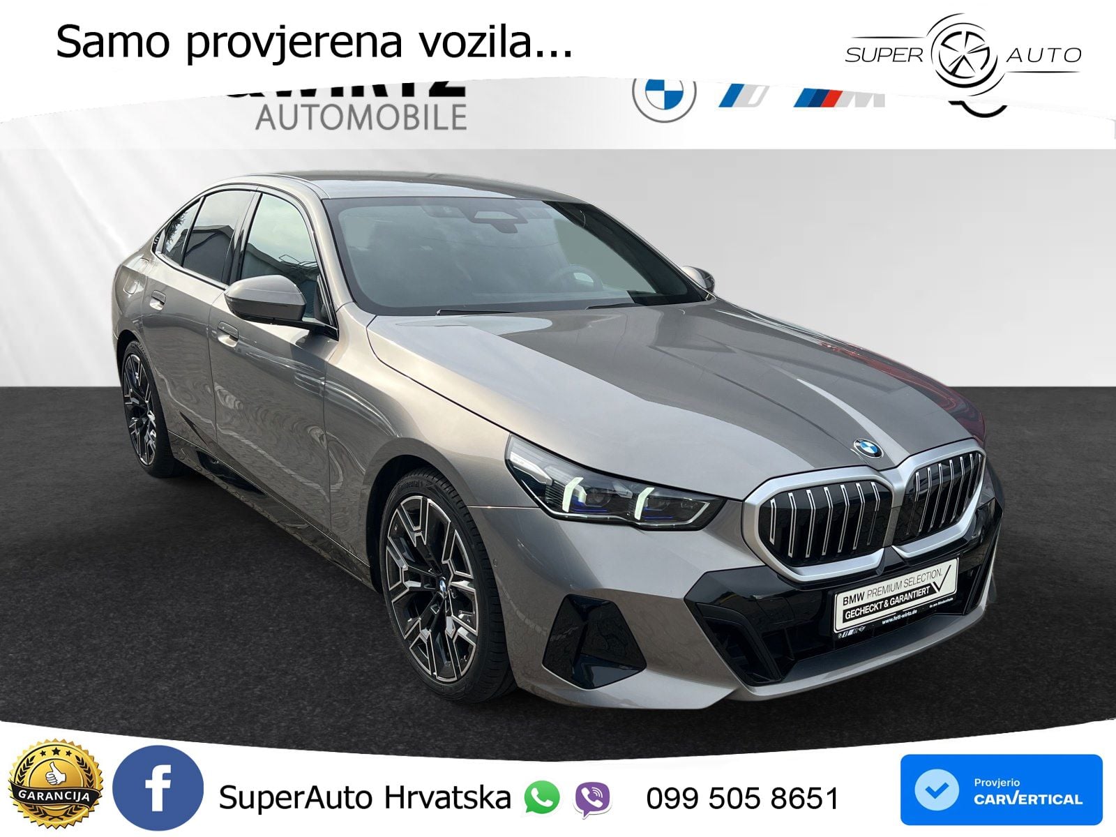 BMW 520d (197 KS) Steptronic M Sport LED+GR SJED+ACC