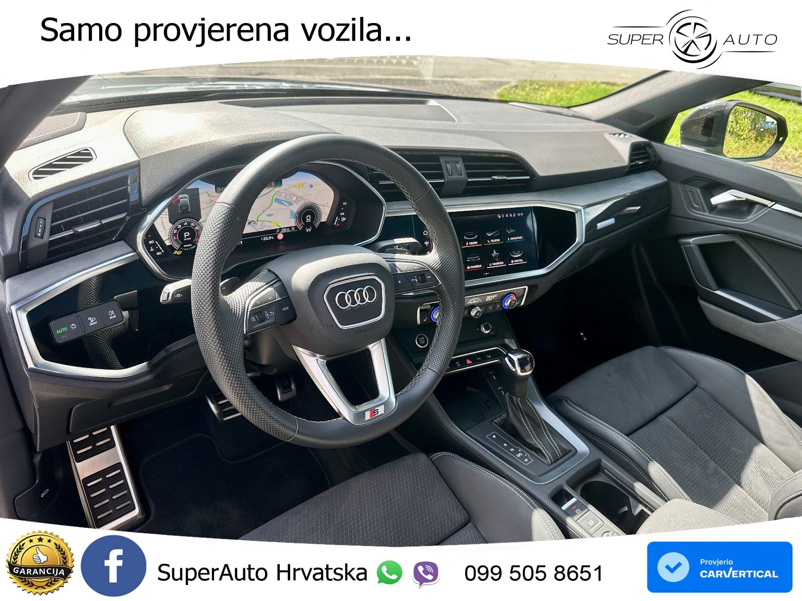 Audi Q3 45 TFSI (245 KS) quattro S tronic S line LED+GR SJED+ACC