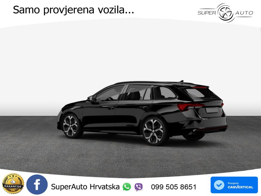 Škoda Octavia Combi RS 2.0 TSI (265 KS) DSG LED+GR SJED+ACC