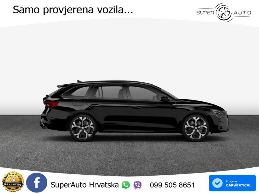 Škoda Octavia Combi RS 2.0 TSI (265 KS) DSG LED+GR SJED+ACC