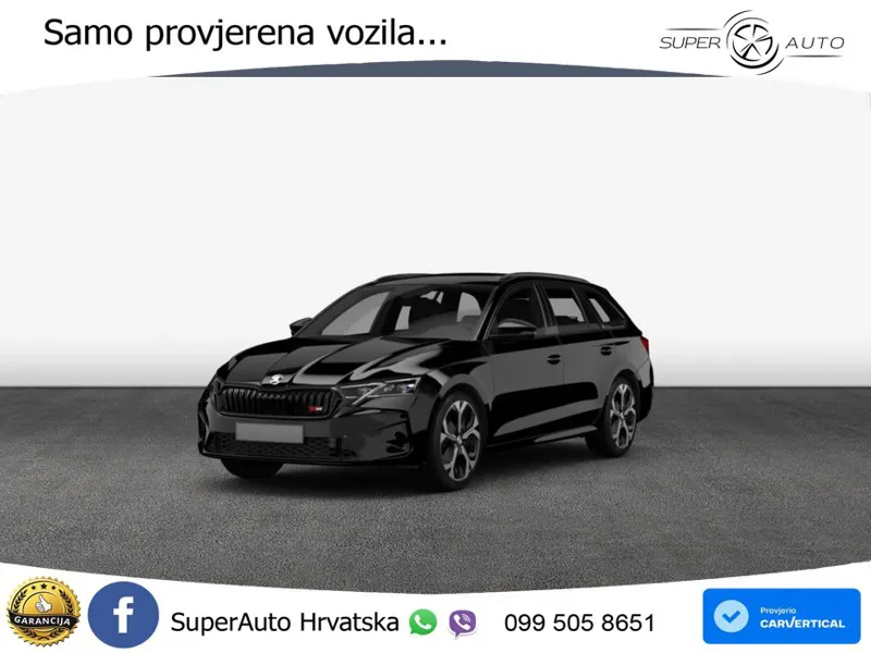 Škoda Octavia Combi RS 2.0 TSI (265 KS) DSG LED+GR SJED+ACC