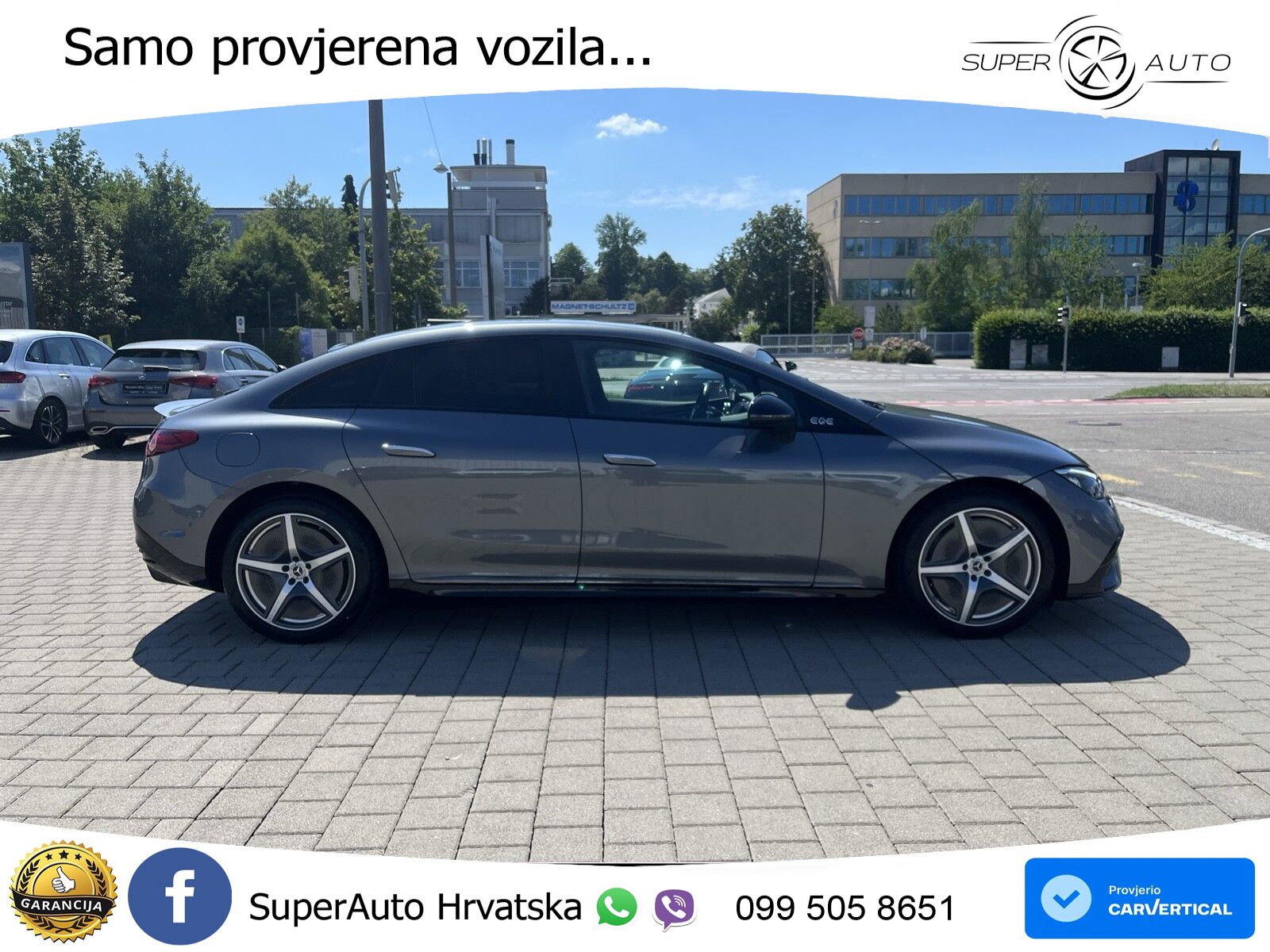 Mercedes EQE 350 98 kWh (292 KS) AMG LED+GR SJED+ACC