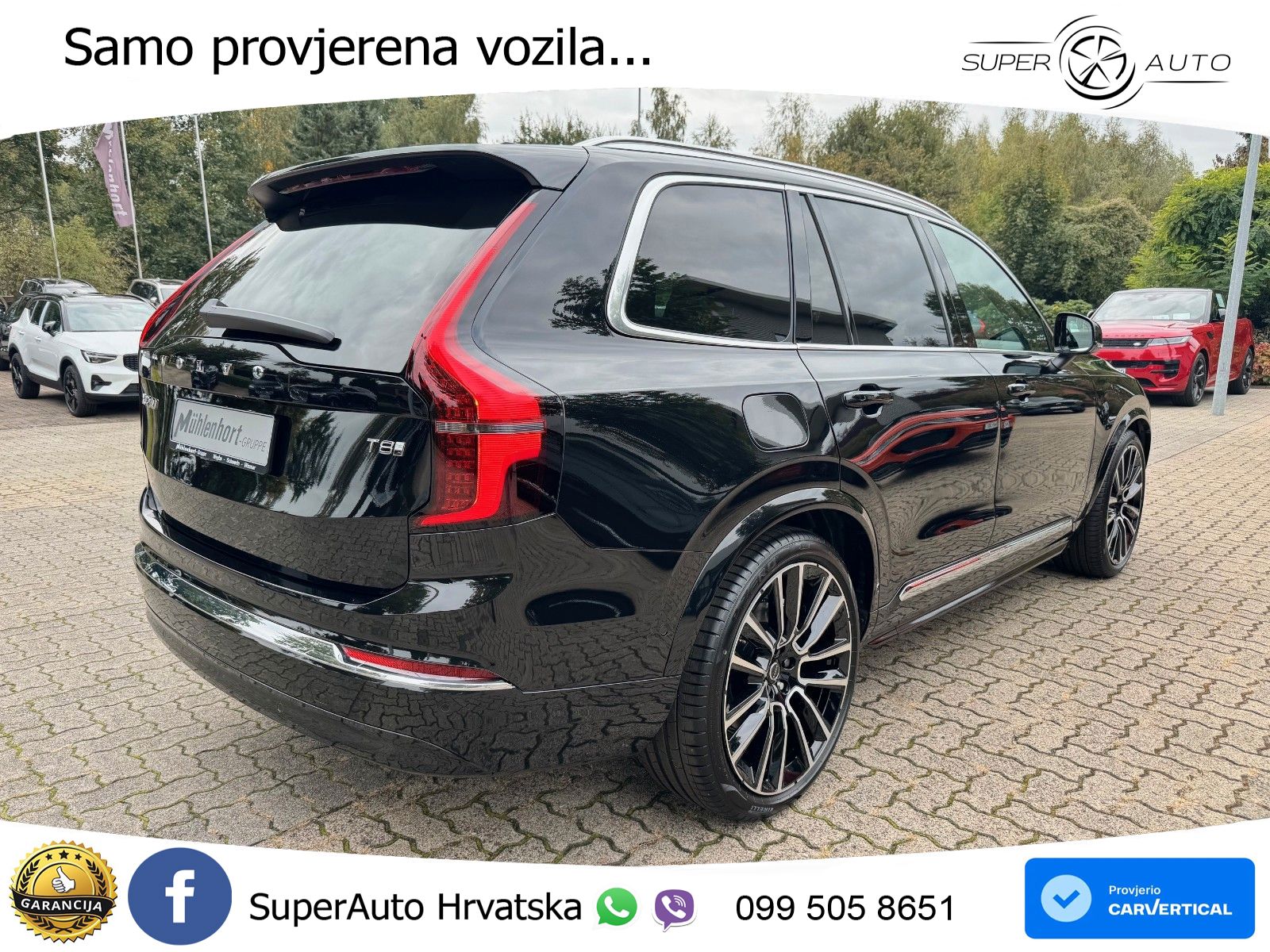 Volvo XC90 2.0 T8 AWD Automatic ACC+HEAD+4xGR SJED+360+PANO