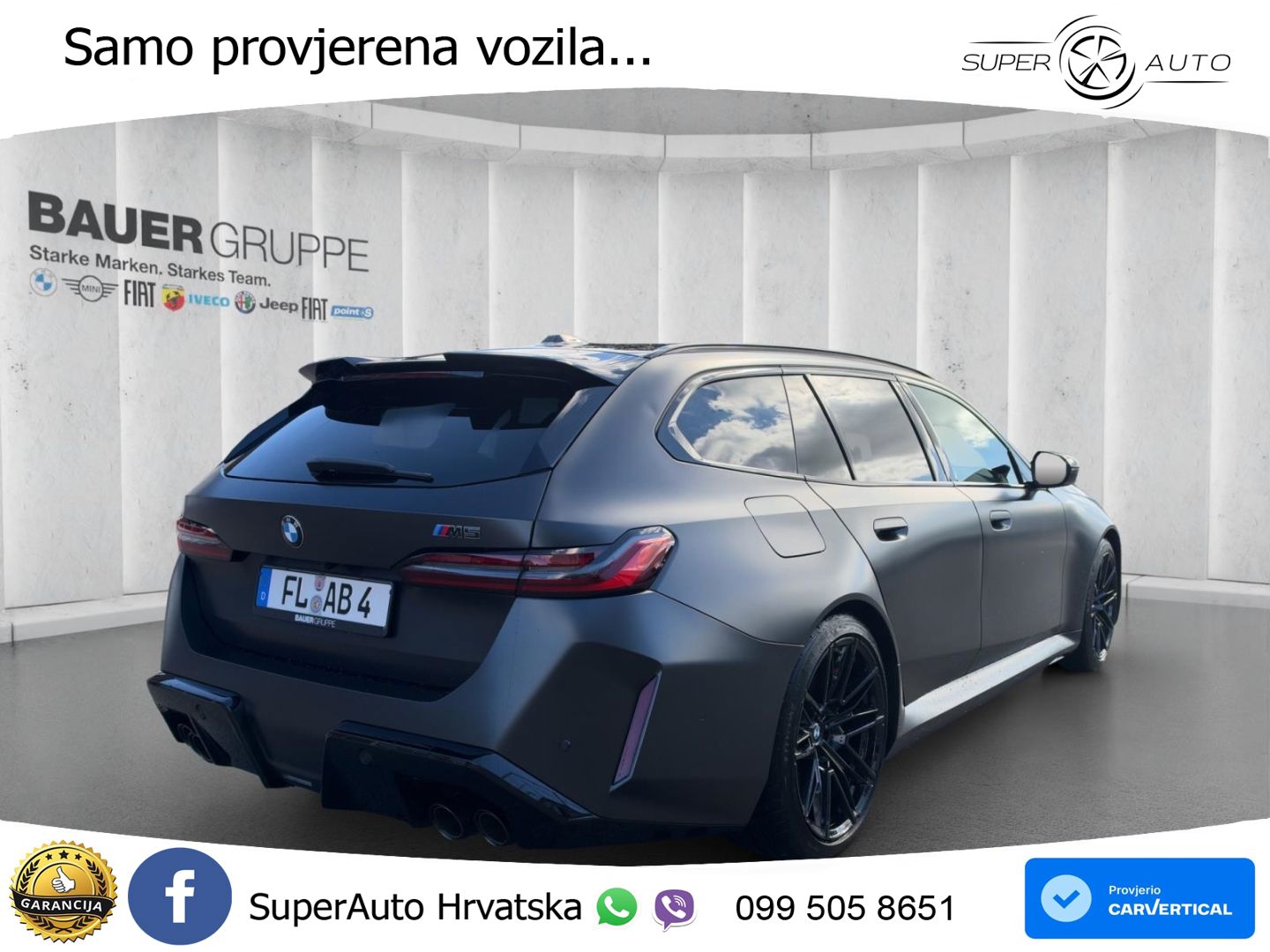 BMW M5 Touring 4.4 V8 (727 KS) xDrive Steptronic LED+GR SJED+ACC