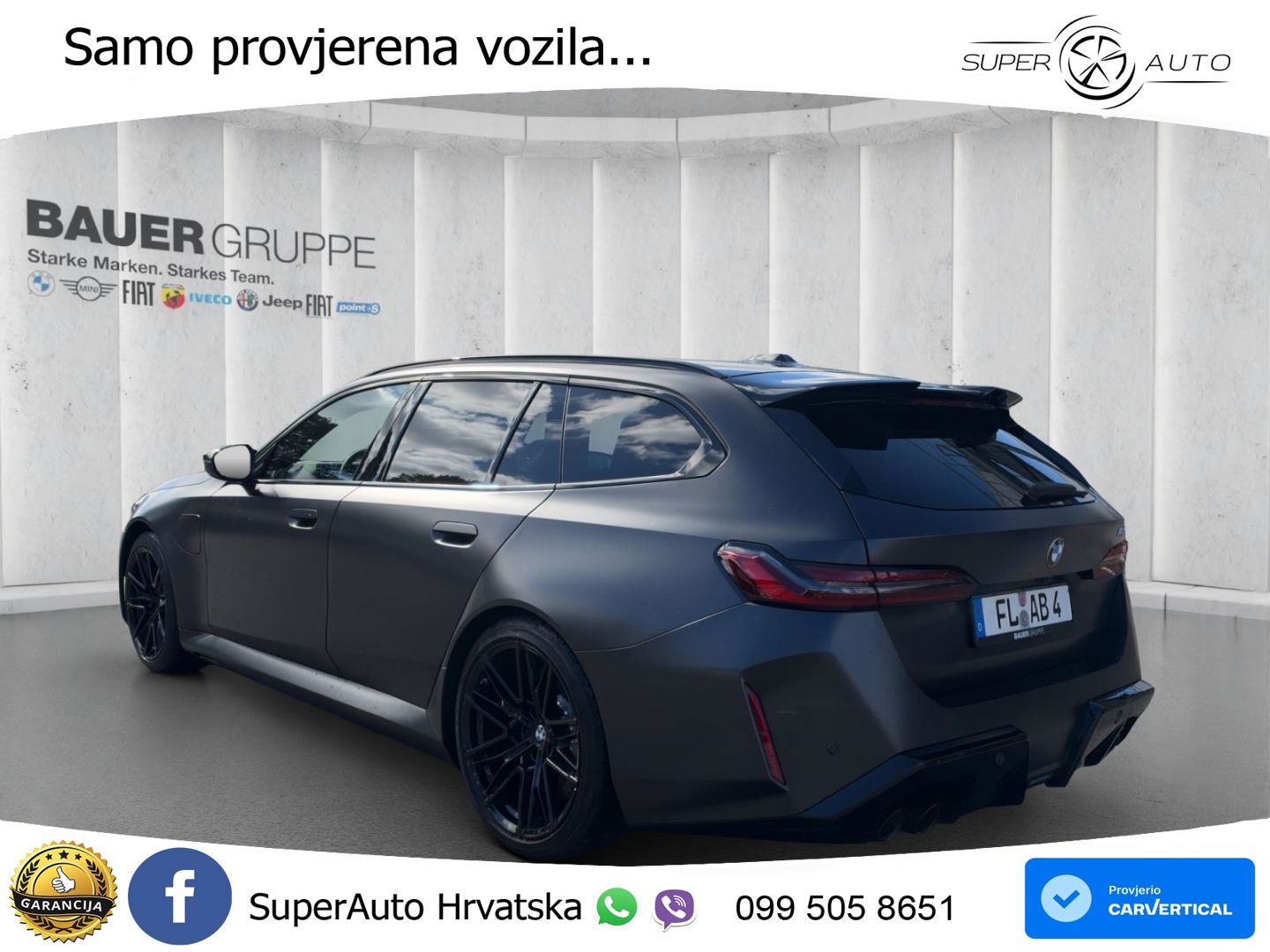 BMW M5 Touring 4.4 V8 (727 KS) xDrive Steptronic LED+GR SJED+ACC