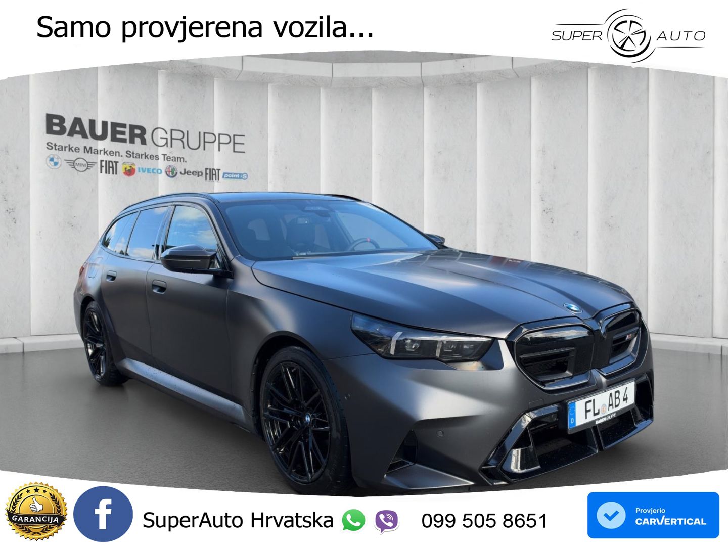 BMW M5 Touring 4.4 V8 (727 KS) xDrive Steptronic LED+GR SJED+ACC