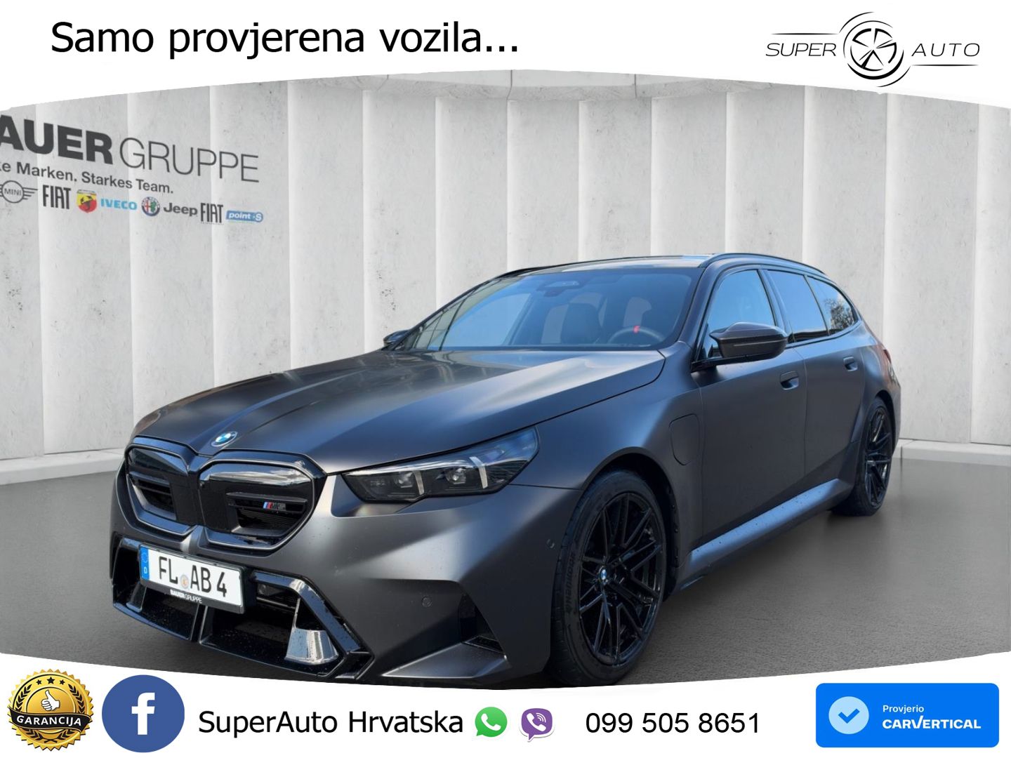 BMW M5 Touring 4.4 V8 (727 KS) xDrive Steptronic LED+GR SJED+ACC