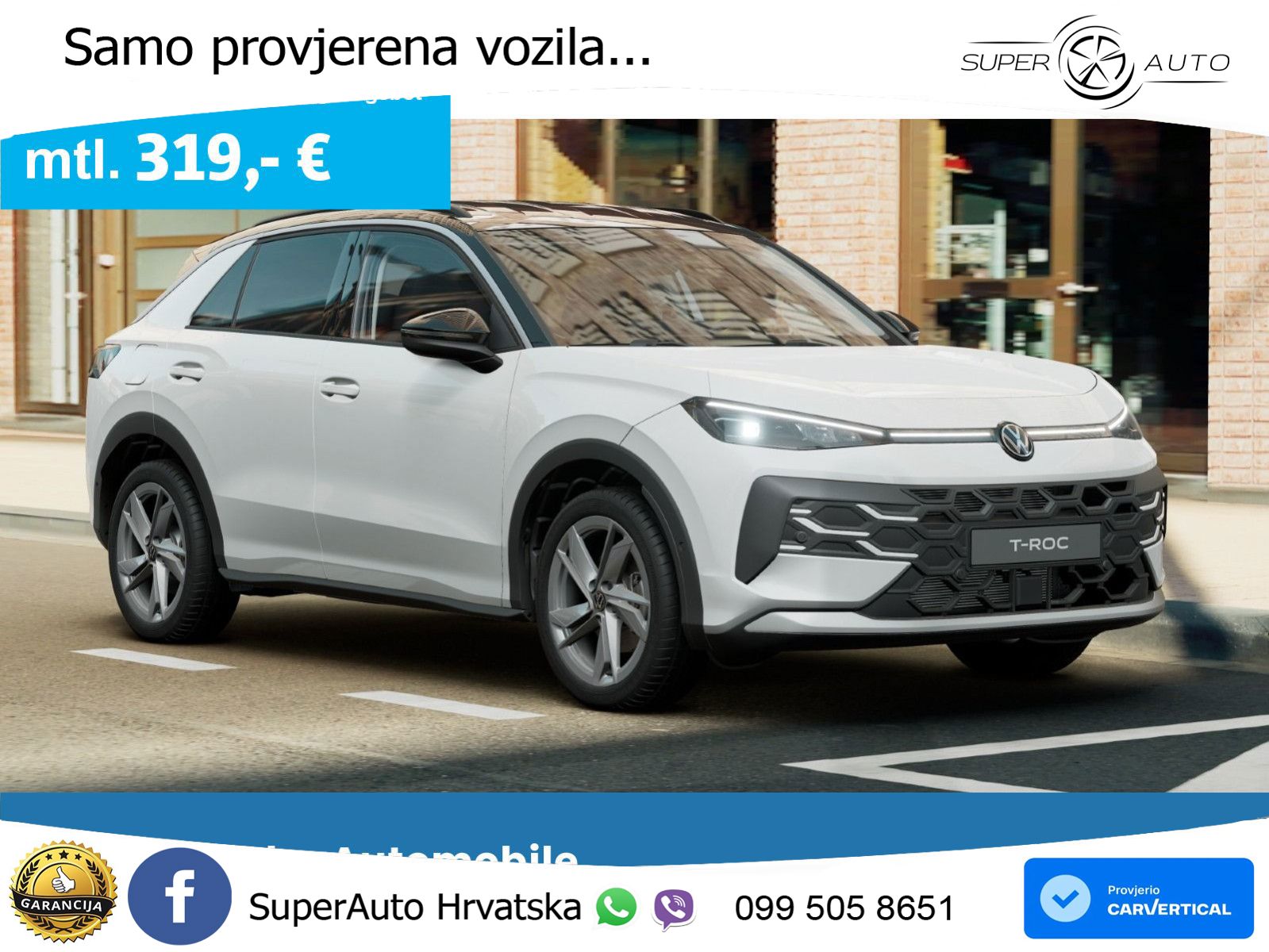 Volkswagen T-Roc II 1.5 eTSI (150 KS)  DSG LED+GR SJED+ACC
