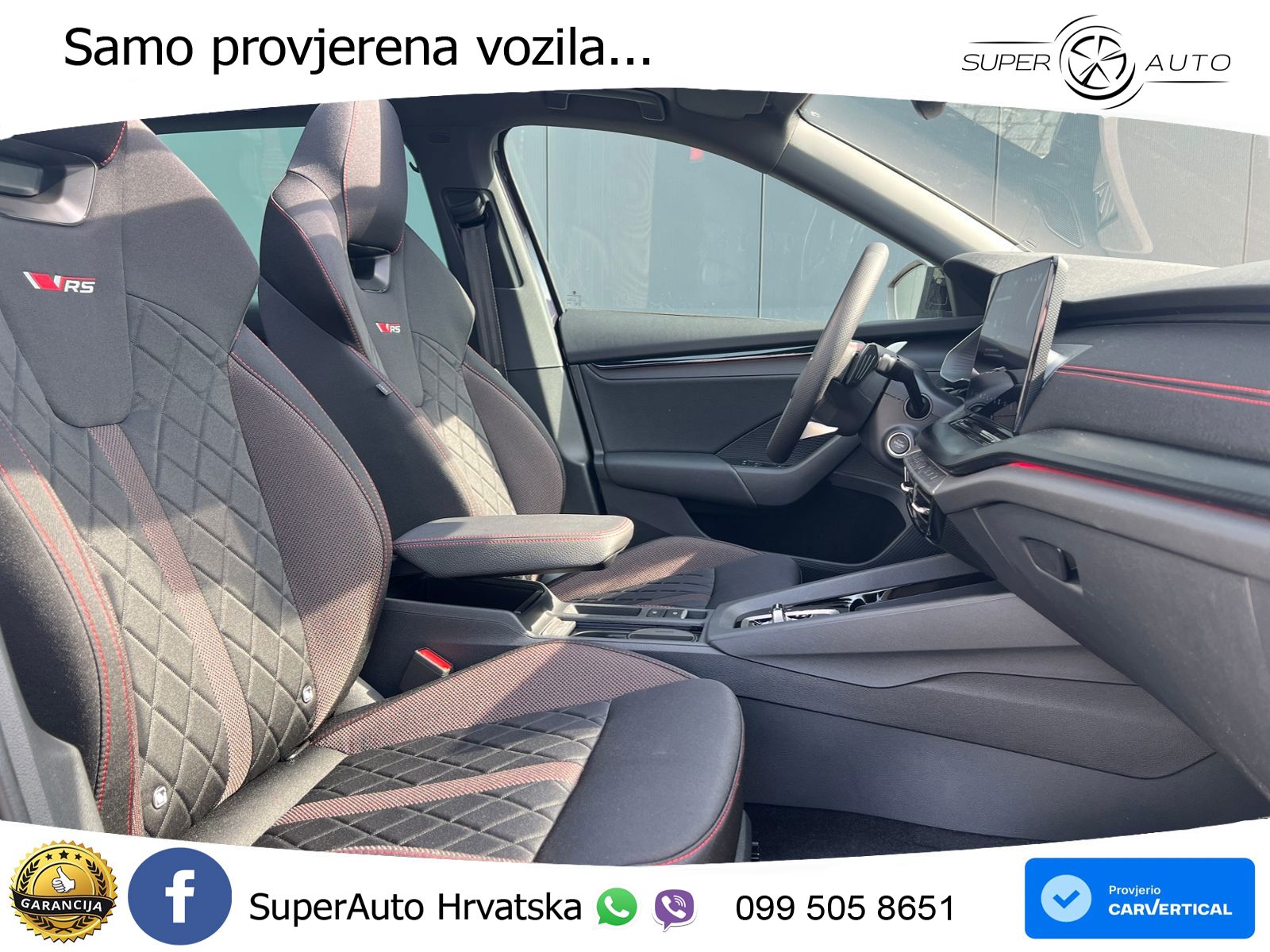 Škoda Octavia Combi RS 2.0 TSI (265 KS) DSG LED+GR SJED+ACC