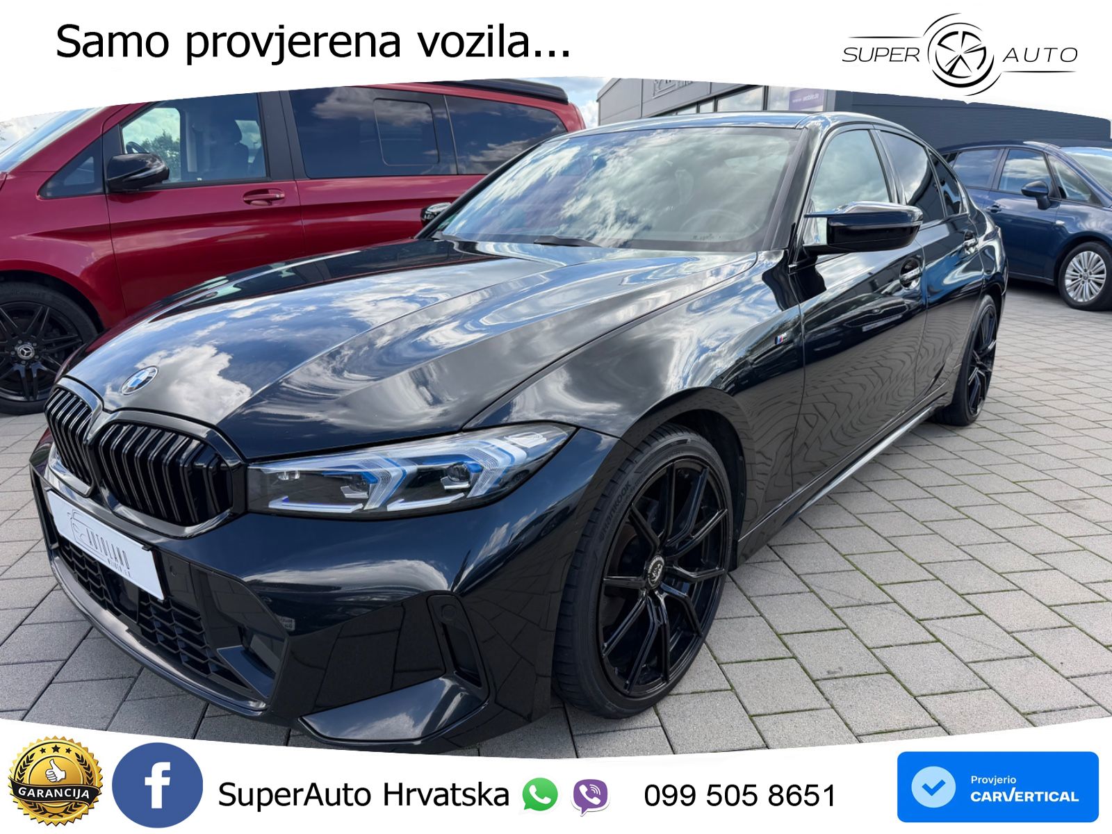 BMW 320d (190 KS) Steptronic M Sport LED+GR SJED+ACC