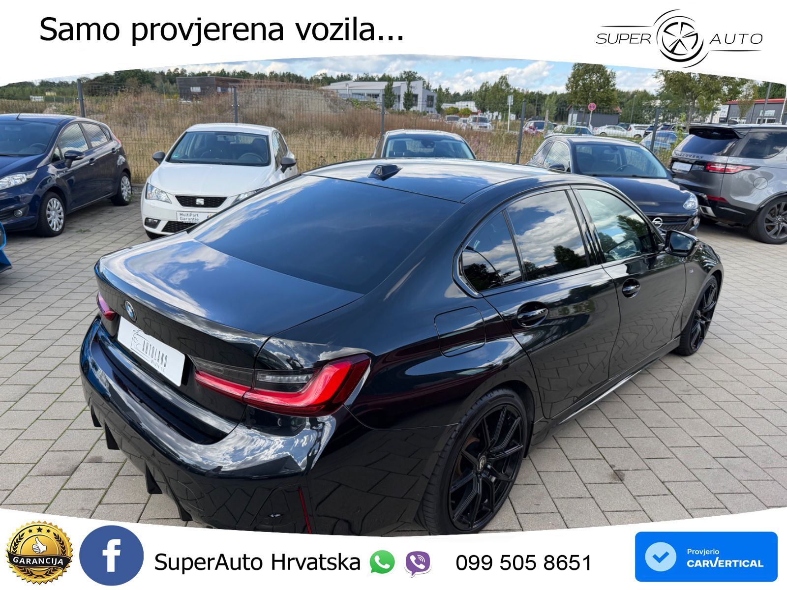 BMW 320d (190 KS) Steptronic M Sport LED+GR SJED+ACC