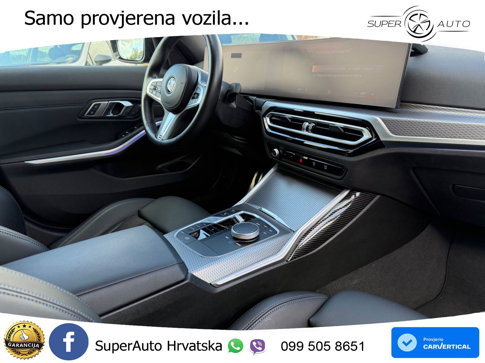 BMW 320d (190 KS) Steptronic M Sport LED+GR SJED+ACC