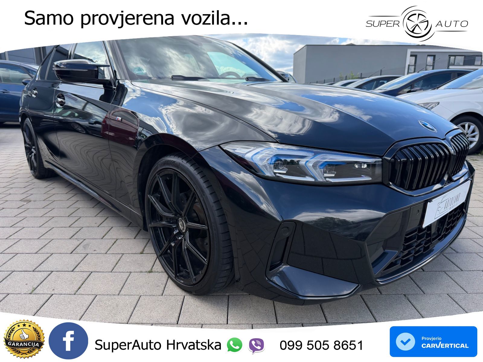BMW 320d (190 KS) Steptronic M Sport LED+GR SJED+ACC
