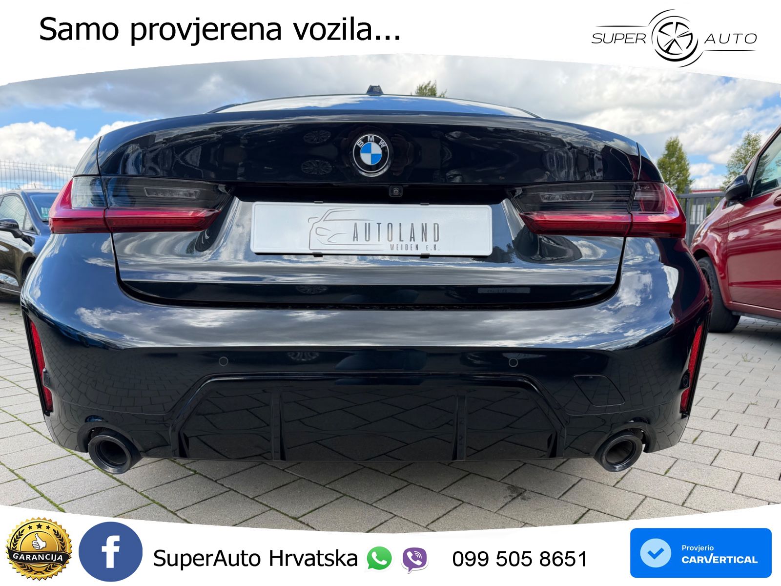 BMW 320d (190 KS) Steptronic M Sport LED+GR SJED+ACC