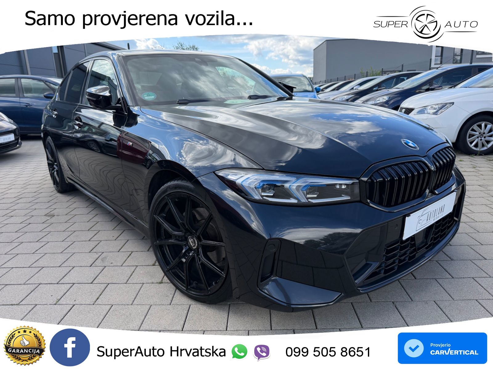 BMW 320d (190 KS) Steptronic M Sport LED+GR SJED+ACC