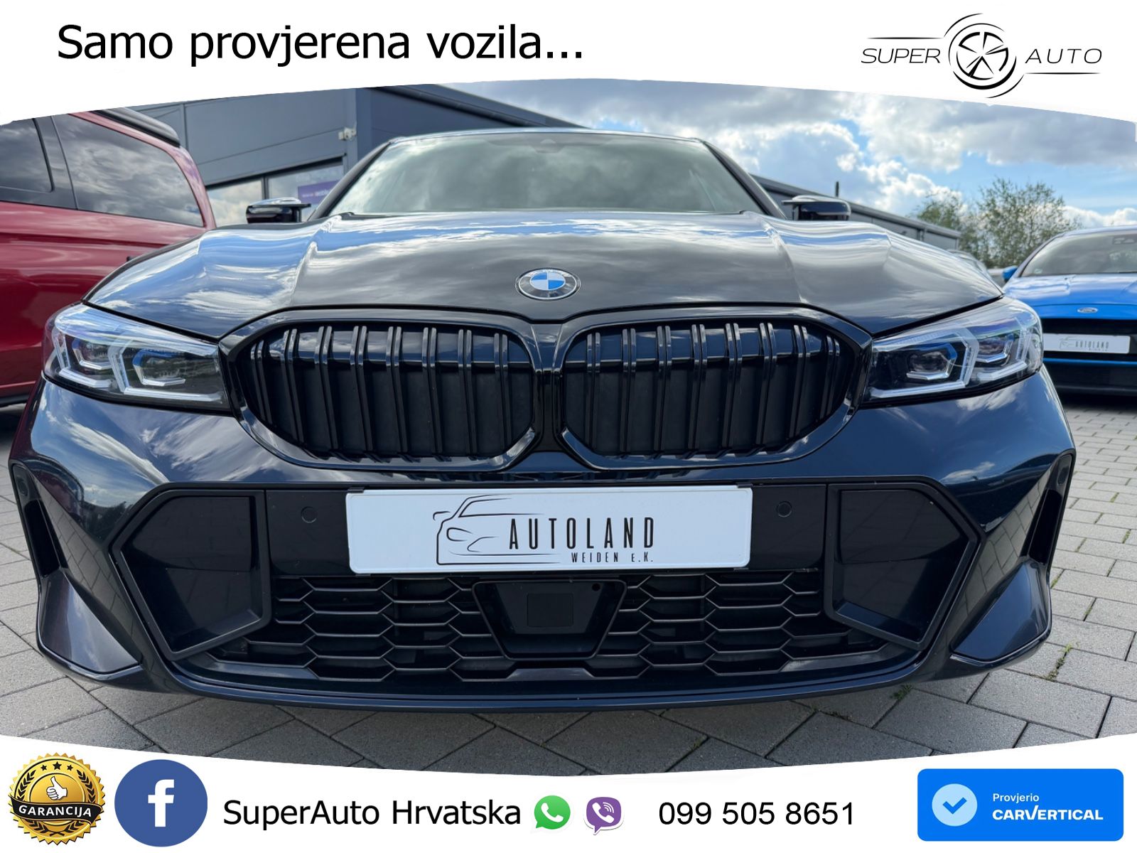 BMW 320d (190 KS) Steptronic M Sport LED+GR SJED+ACC
