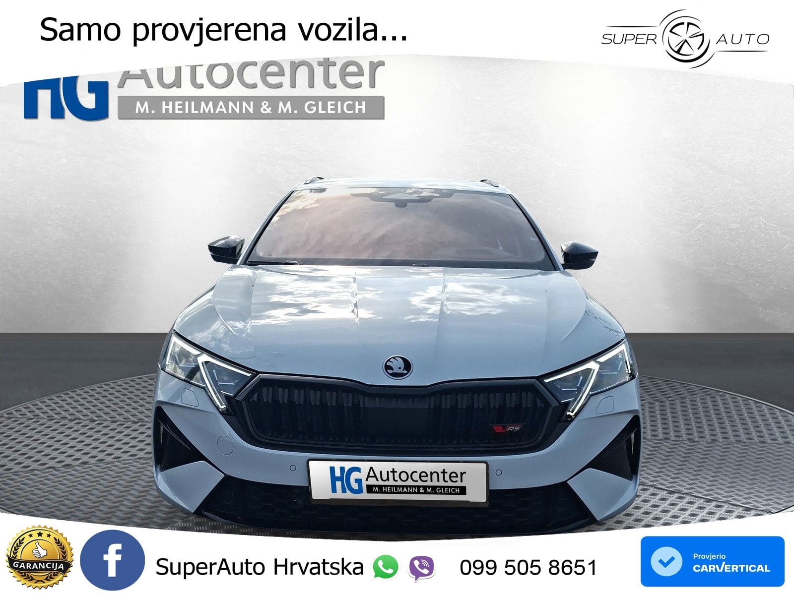 Škoda Octavia Combi RS 2.0 TSI (265 KS) DSG MATRIX+GR SJED+KAM