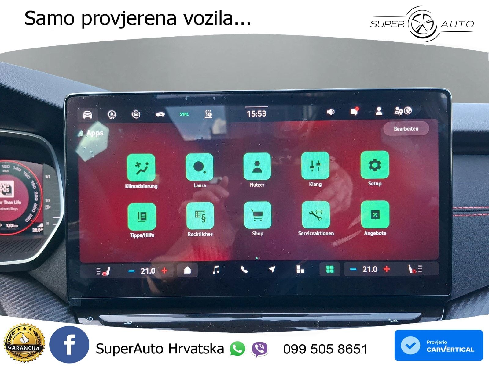 Škoda Octavia Combi RS 2.0 TSI (265 KS) DSG MATRIX+GR SJED+KAM