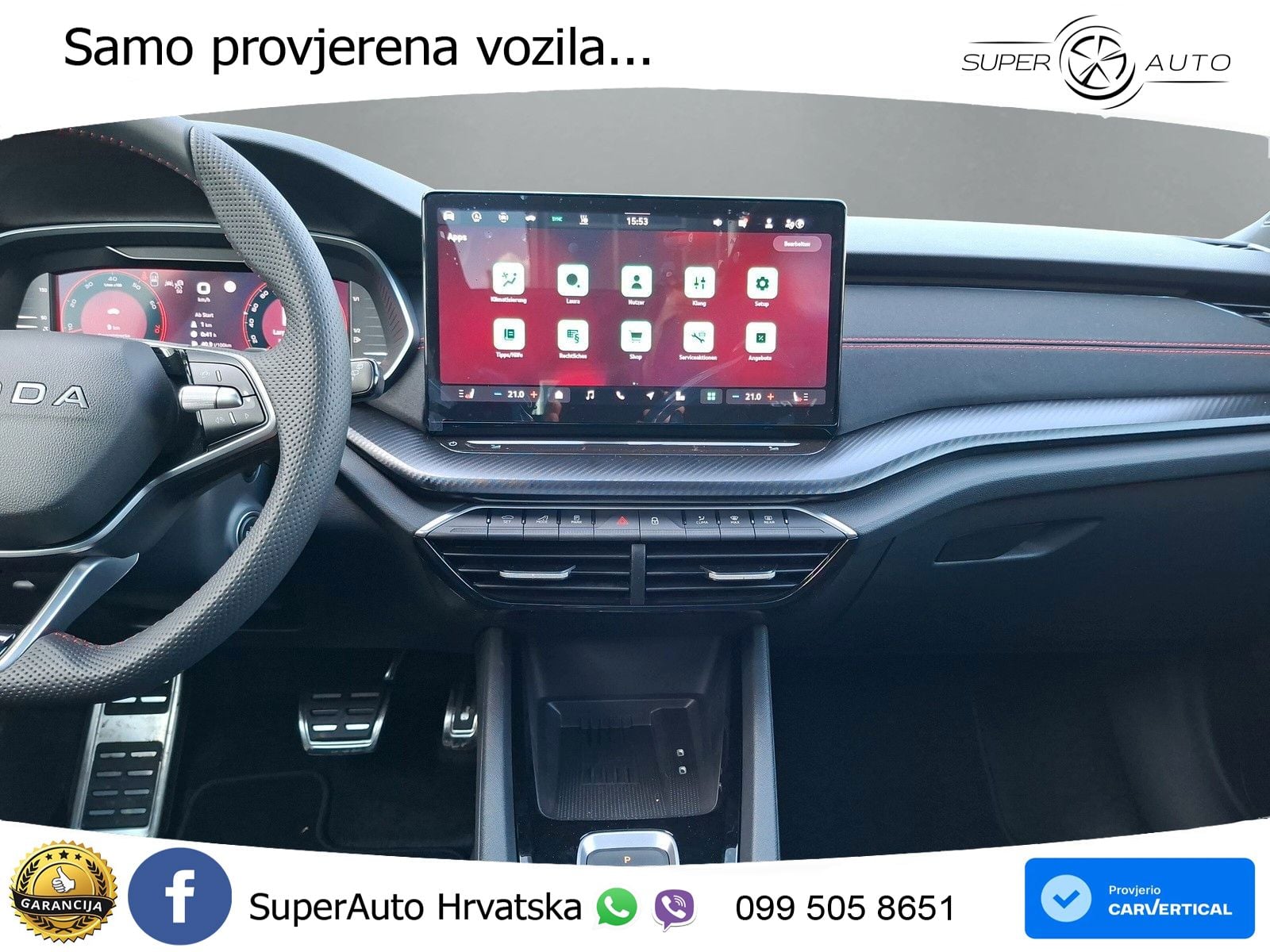 Škoda Octavia Combi RS 2.0 TSI (265 KS) DSG MATRIX+GR SJED+KAM