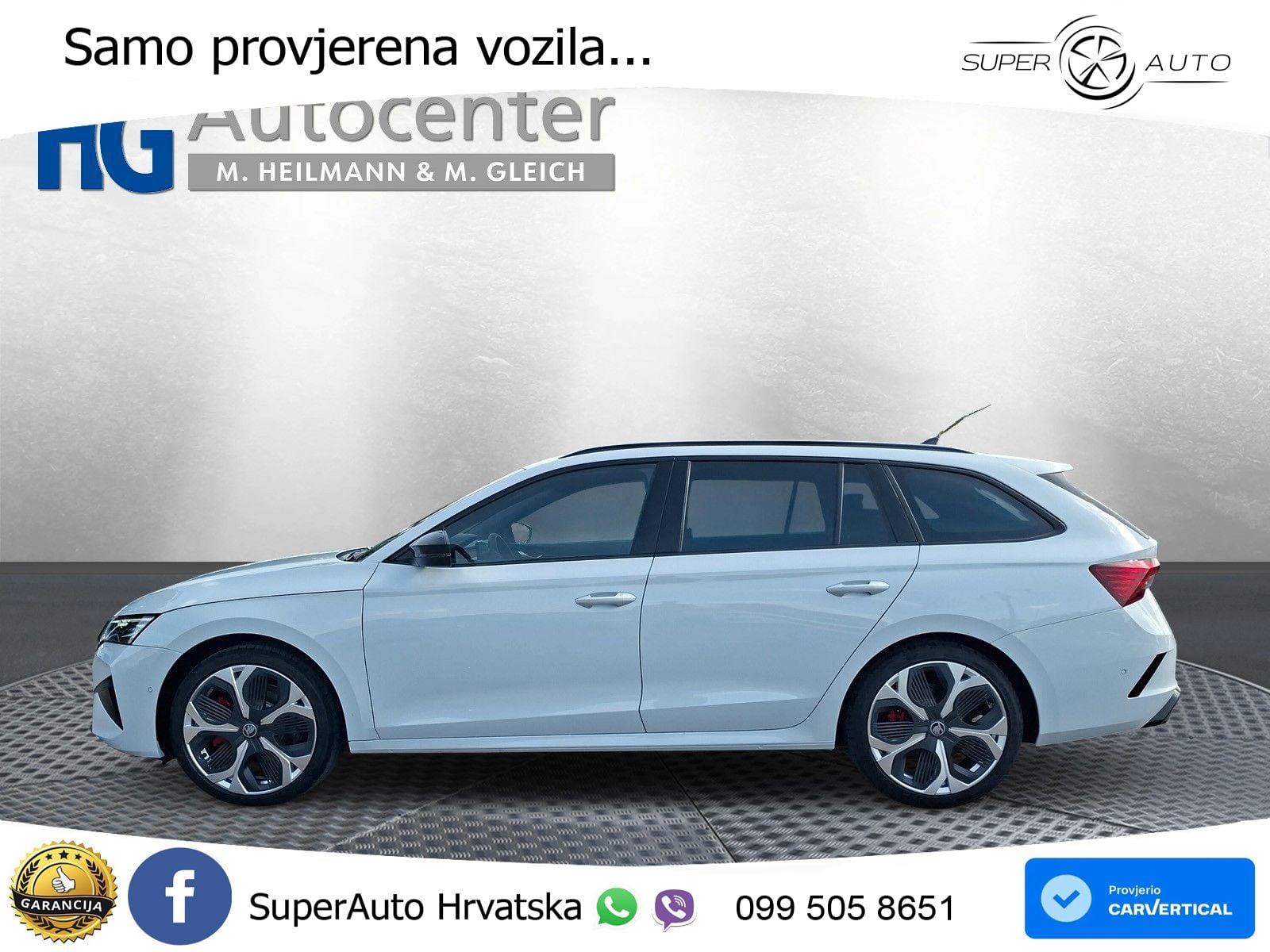 Škoda Octavia Combi RS 2.0 TSI (265 KS) DSG MATRIX+GR SJED+KAM