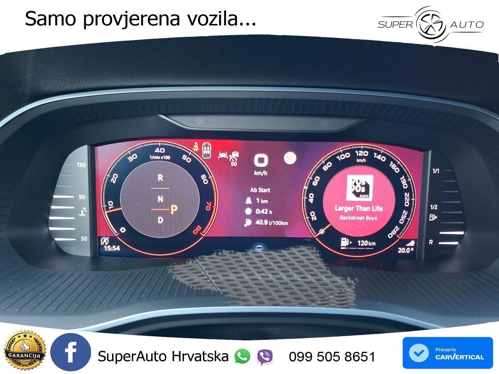 Škoda Octavia Combi RS 2.0 TSI (265 KS) DSG MATRIX+GR SJED+KAM