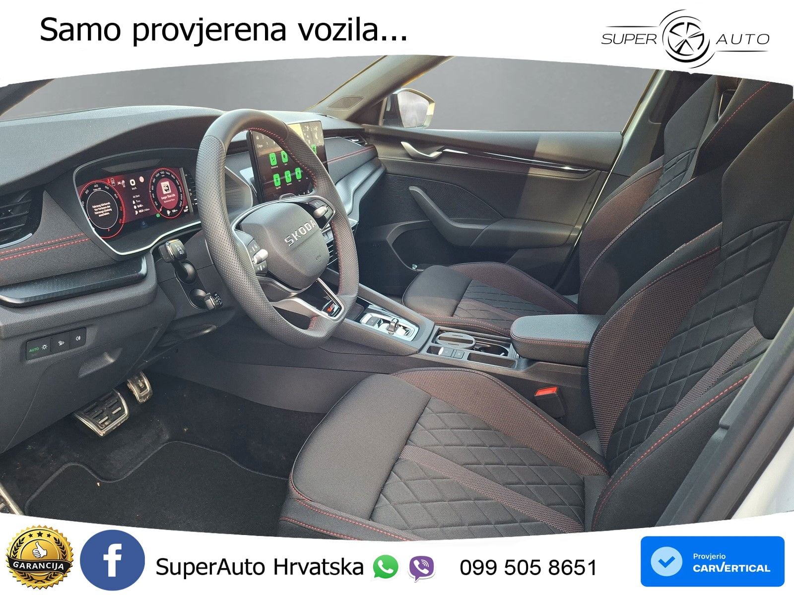 Škoda Octavia Combi RS 2.0 TSI (265 KS) DSG MATRIX+GR SJED+KAM