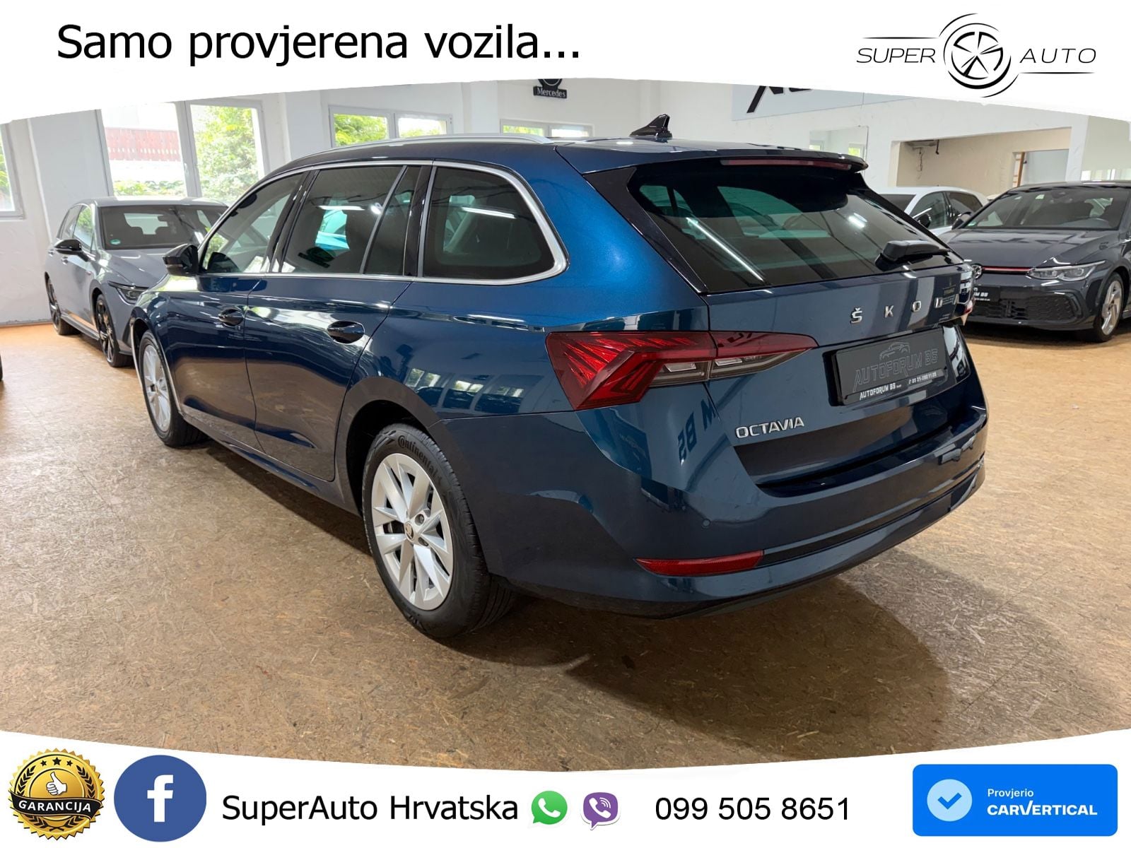 Škoda Octavia Combi 2.0 TDI (150 KS) LED+GR SJED+ACC