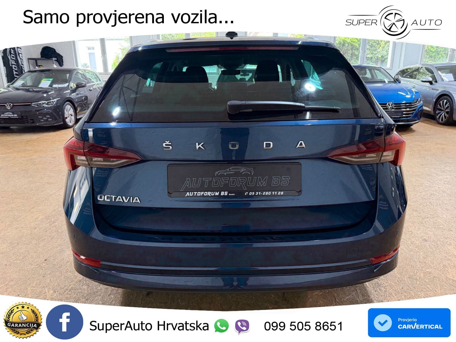 Škoda Octavia Combi 2.0 TDI (150 KS) LED+GR SJED+ACC