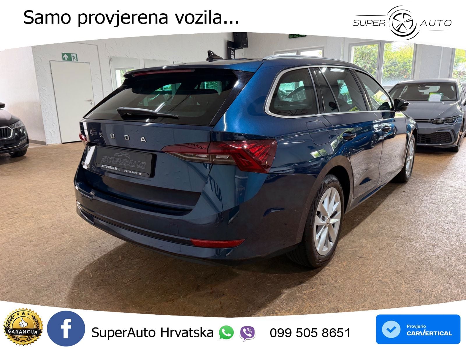 Škoda Octavia Combi 2.0 TDI (150 KS) LED+GR SJED+ACC